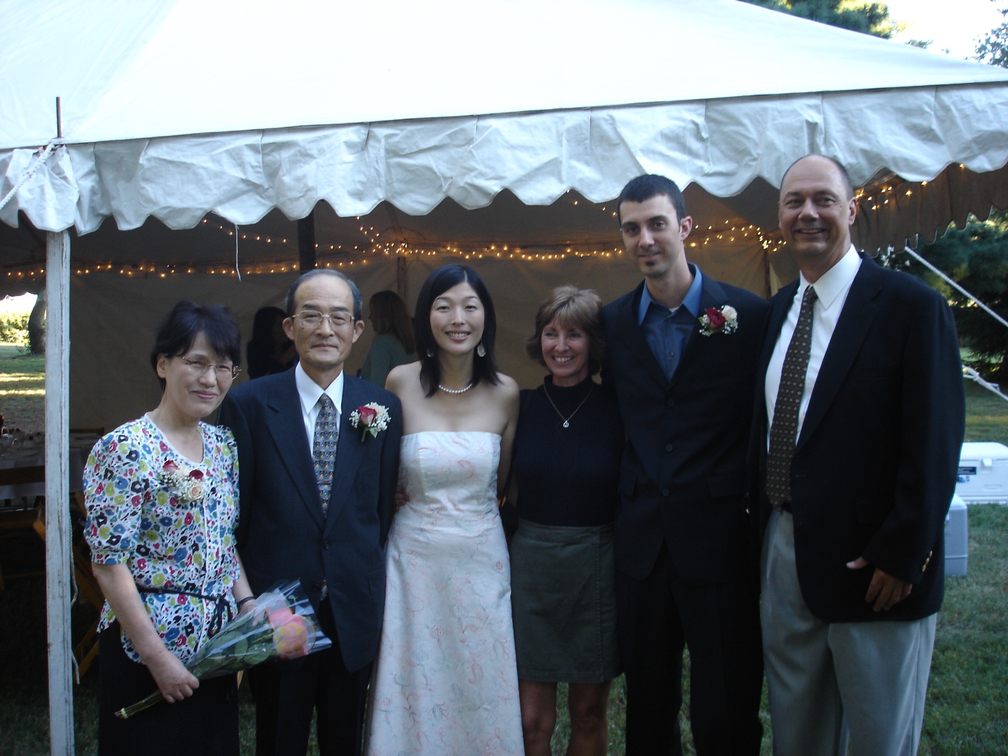The wedding reception in Indiana